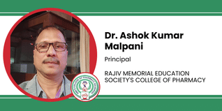 Rajiv Memorial Education Societys College of Pharmacy, Principal: Dr. Ashok Kumar Malpani Interview